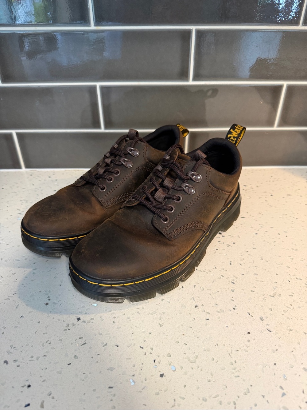 Dr. Martens Reeder Leather Oxford Shoes Brown | Women’s 8 / Men’s 7 | EU 39